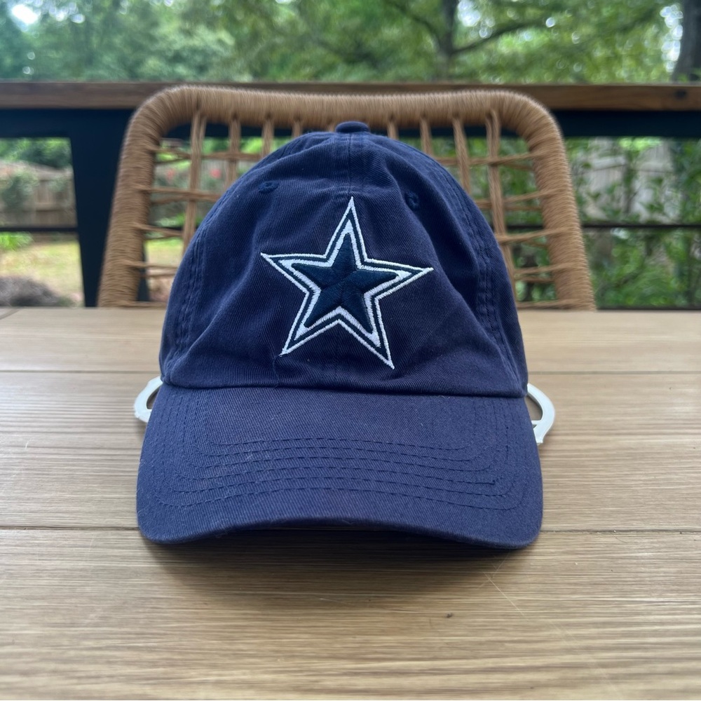 Dallas Cowboys Authentic Hat Cap Strap Back Blue White Star Logo NFL Football